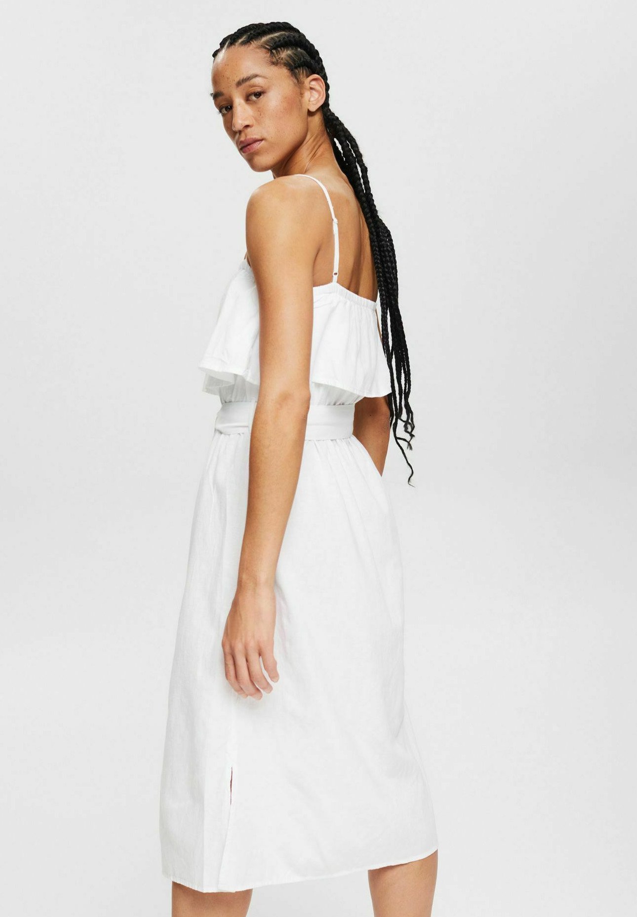 Esprit Day dress - white - Zalando.co.uk