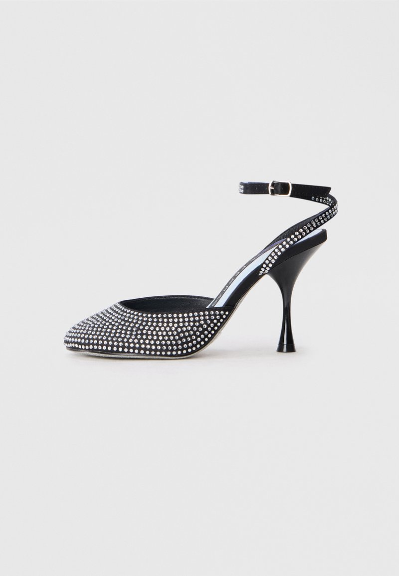 CHIARA FERRAGNI Sandalen met hoge hak zwart CHIARA FERRAGNI Sandalen met hoge hak zwart