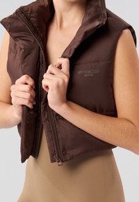 Even&Odd active Weste - brown