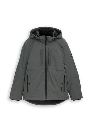 TOM TAILOR, TOM TAILOR JACKEN FUNKTIONSJACKE MIT ABNEHMBARER KAPUZE - Jas - darkest olive