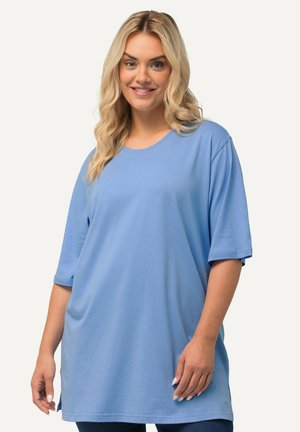 Ulla Popken PLUS SIZE TEE - Basic T-shirt - cloud blue