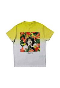 Paradiso Clothing THE DOORS JIM MORRISON FLORAL SQUARE - Print T-shirt - yellow