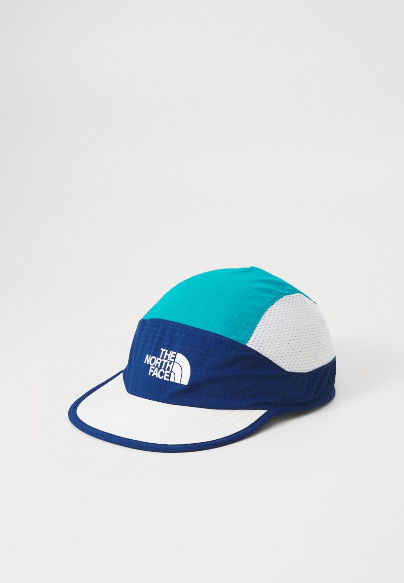 The North Face SUMMER RUN HAT UNISEX - Lippalakki - deep teal/estate blue/white dune