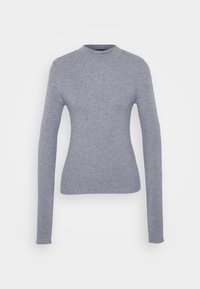 VMNANCY FUNNELNECK  - Stickad tröja - medium grey melange