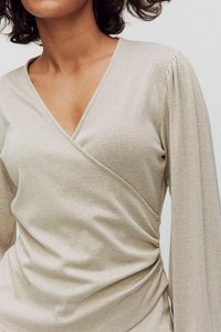 STOCKH LM Felice lurex - Longsleeve - moonbeam