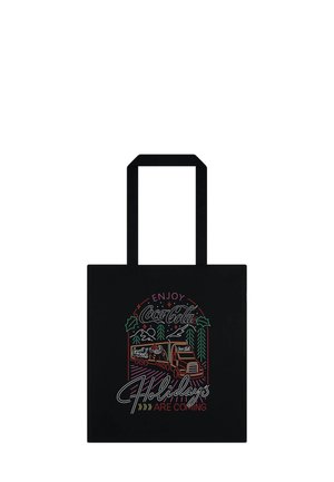 COCA COLA HOLIDAYS - Shopping Bag - black
