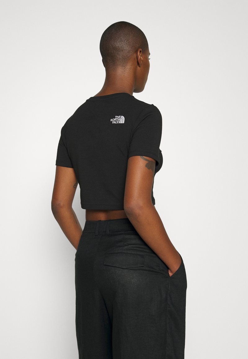 Damen T-Shirts | The North Face CROP TEE T-Shirt basic black/schwarz - JD08387 Damen T-Shirts | The North Face CROP TEE T-Shirt basic black/schwarz - JD08387