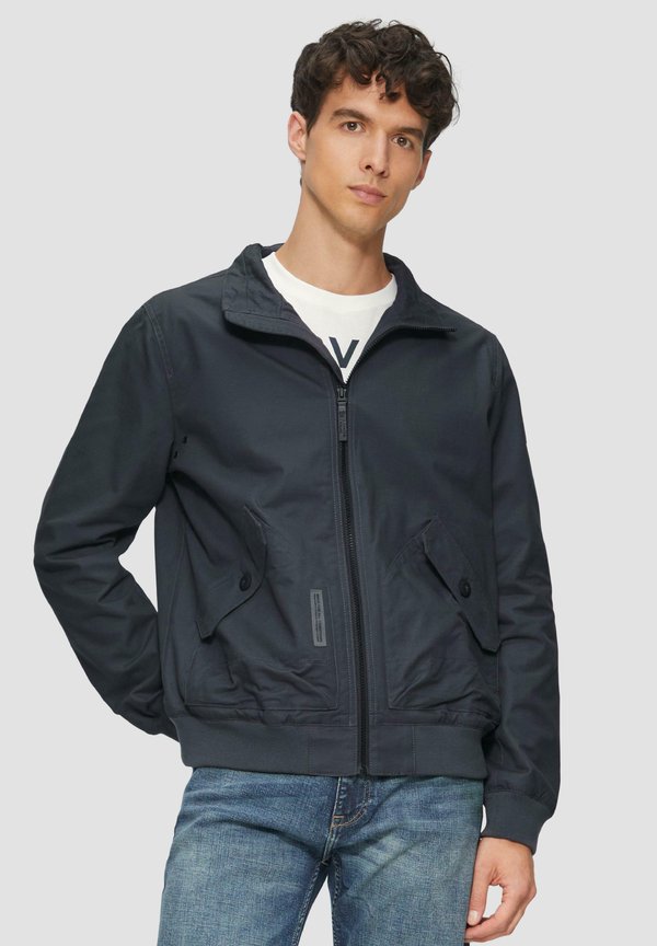 MIT KONTRAST-DETAILS - Outdoorjacke - schiefergrau