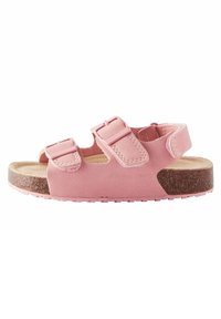 Next - DOUBLE BUCKLE CORKBED SANDALS - Lauflernschuh - pink Thumbnail-Bild 1