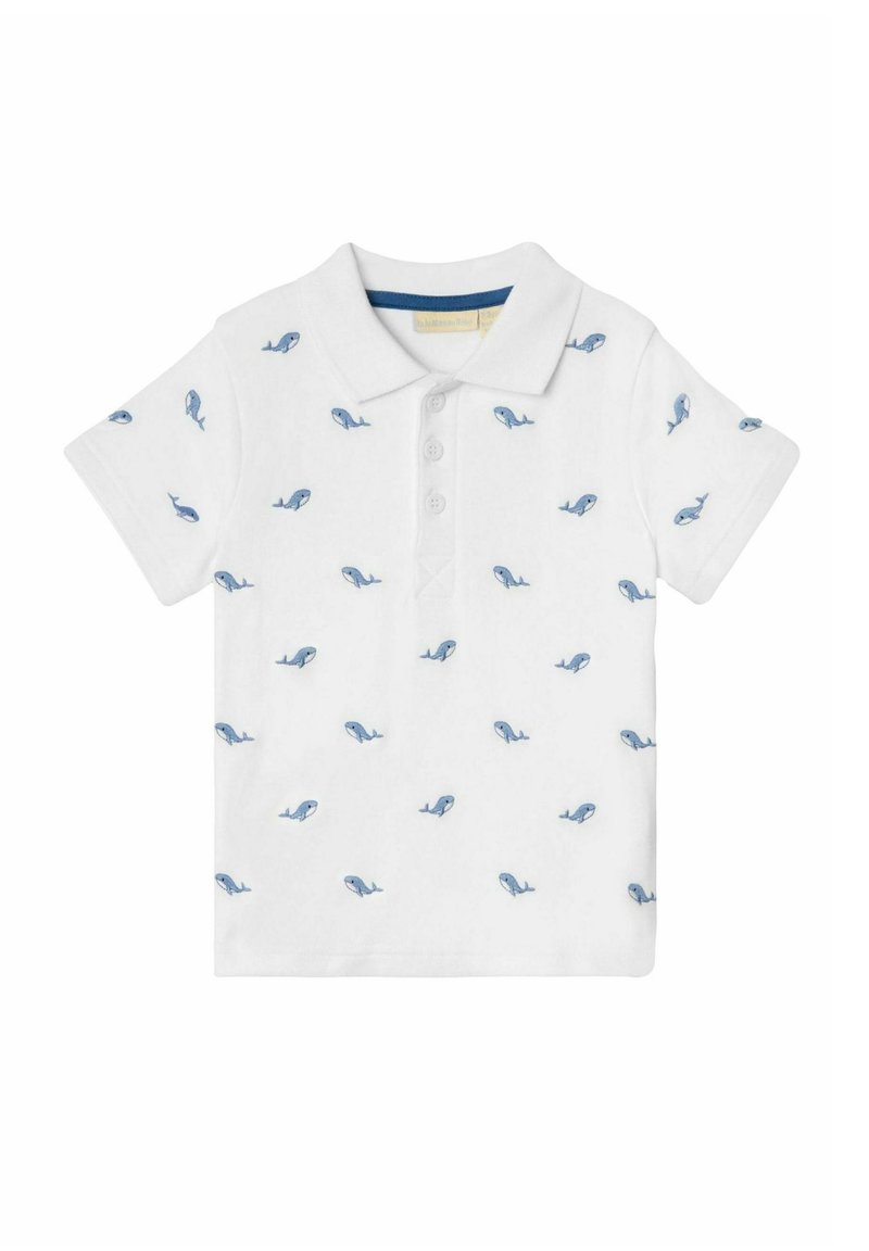 JoJo Maman Bébé EMBROIDERED - REGULAR FIT - Polotričko - white whale