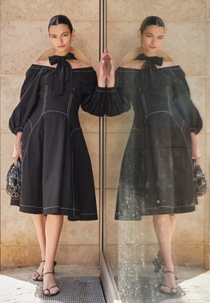 MIKA DRESS - Day dress - black