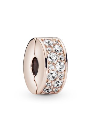 PAVÉ CLIP - Talizman - rose gold plated