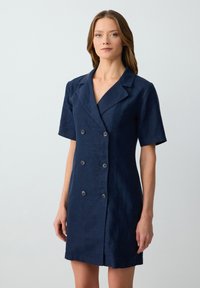 Jimmy Key - REGULAR FIT - Shirt dress - dark blue Thumbnail Image 1