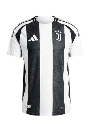 adidas Performance JUVENTUS 24/25 HOME AUTHENTIC - Club wear - white black