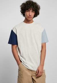 Urban Classics - OVERSIZED COLORBLOCK - T-Shirt print - lightgrey Thumbnail-Bild 1