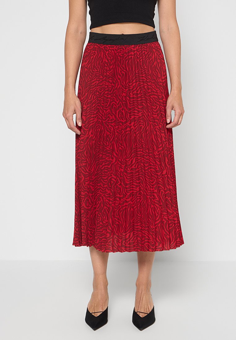 Karl Lagerfeld A-lijn rok rood