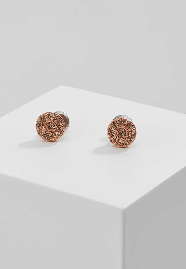 VINTAGE GLITZ - Ohrringe - rosegold-coloured