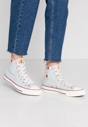 Sneakers hoog - light blue