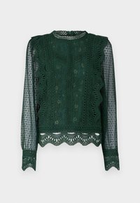 YAS Blouse - dark green