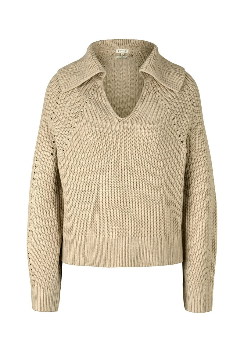 Tom Tailor Trui beige