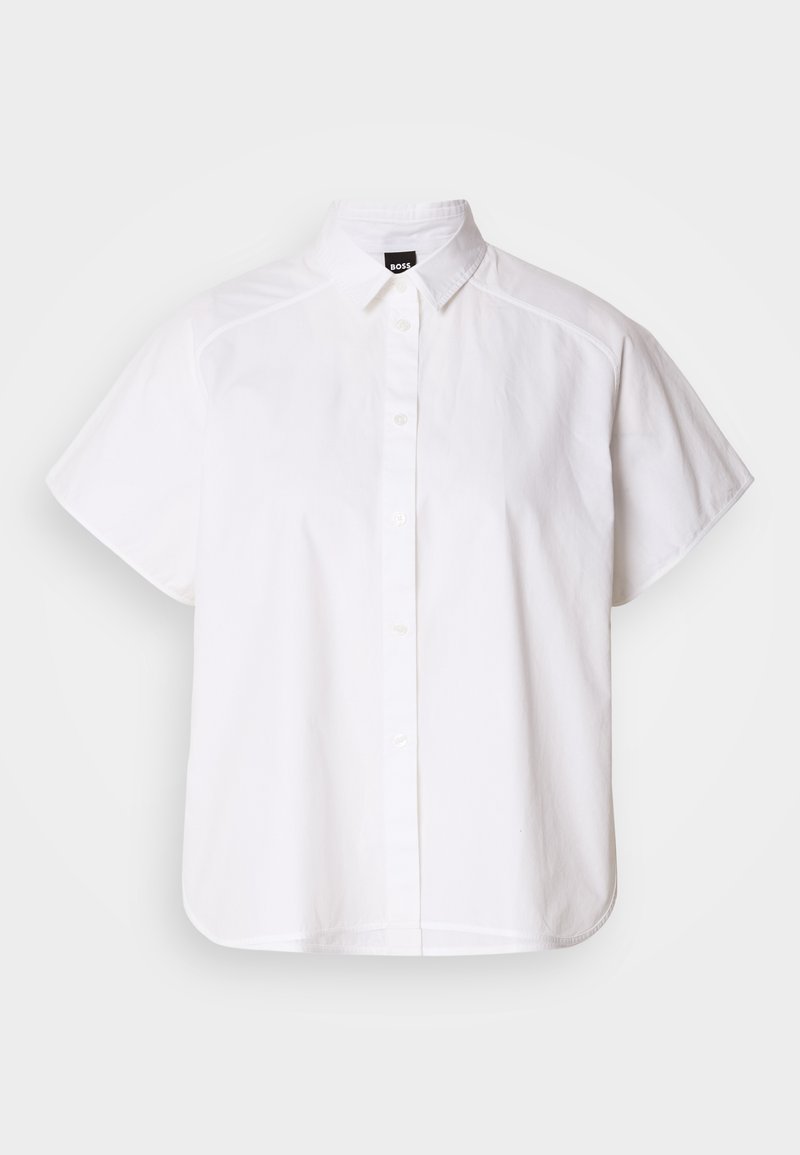 Boss Overhemdblouse wit Boss Overhemdblouse wit