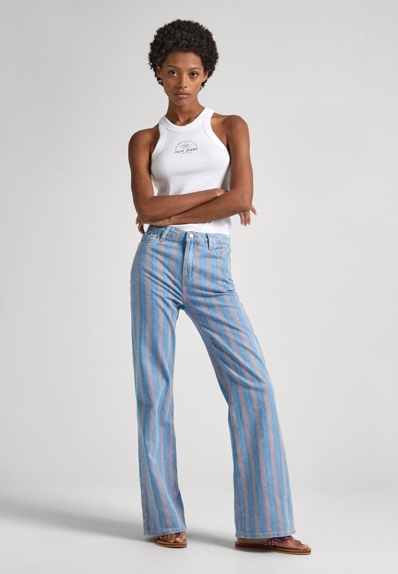 Pepe Jeans Bootcut jeans blauw denim/bluedenim