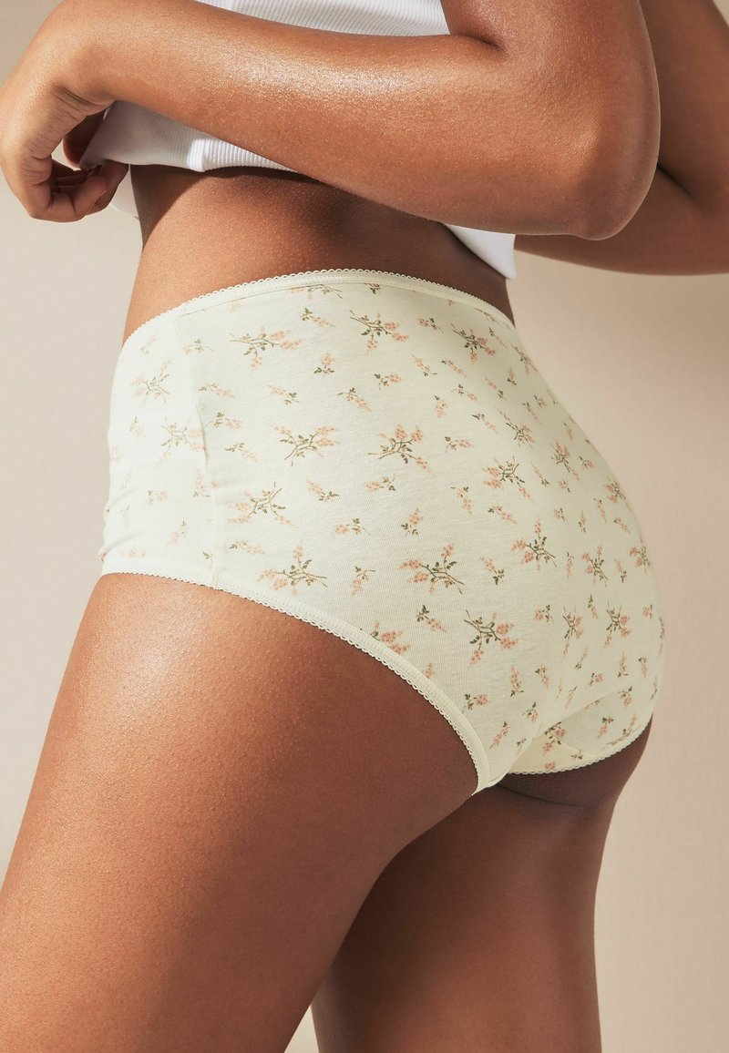 Next RICH 4 PACK MIDI - Slip - green pink