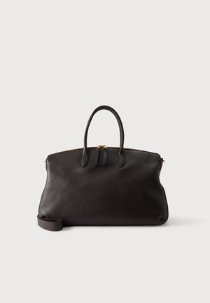 Borsalino, TAILORING WEEKEND BAG UNISEX - Пътна чанта - dark brown/gold-coloured