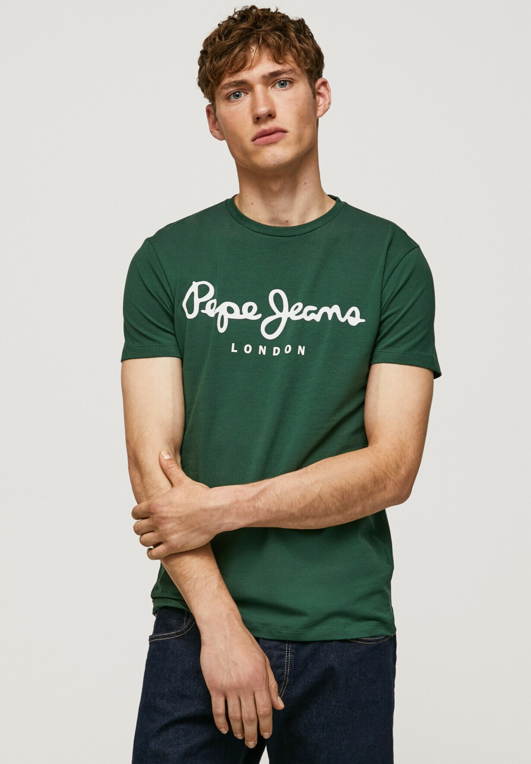 Pepe Jeans ORIGINAL STRETCH - forest green/verde -