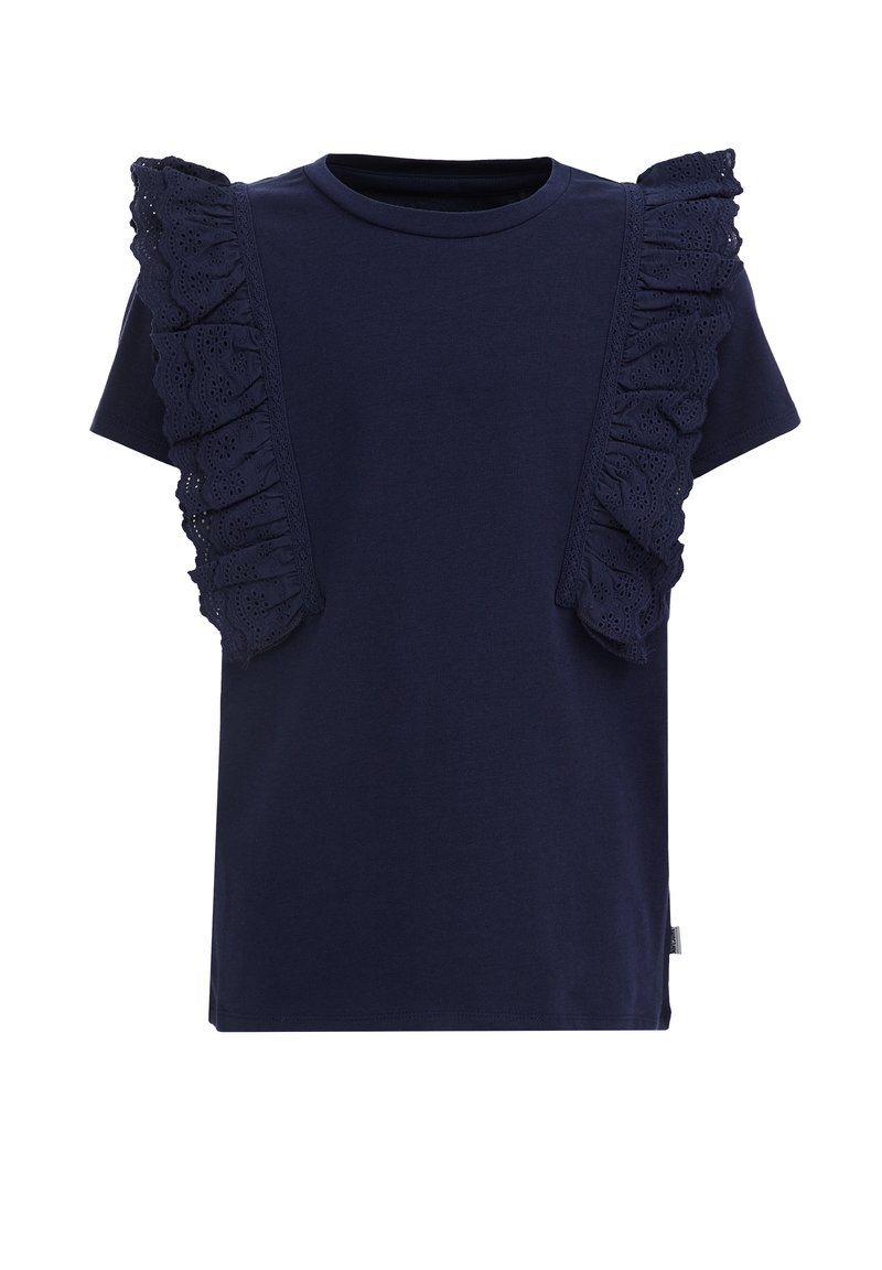 WE Fashion T-shirt print blauw