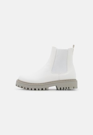 Bottines à plateau - white