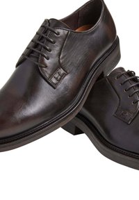 Hackett London EGMONT WALL - Stringate eleganti - dark brown
