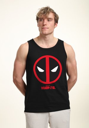 Marvel DEADPOOL WOLVERINE 3 EMBLEM FILL - TANK  - Top - black