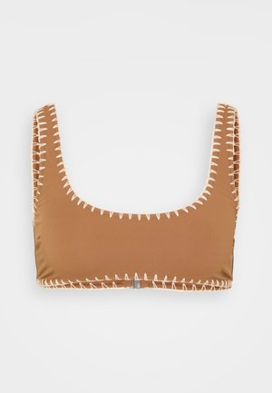 MALTI  - Bikinio viršutinė dalis - brown/creme