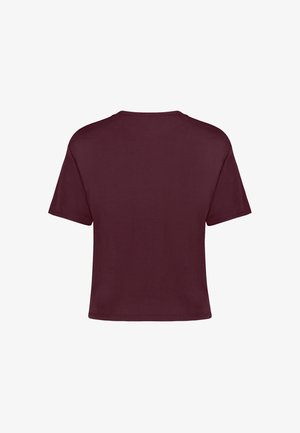 zero, Tričko s potlačou - dark aubergine