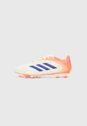 COPA PURE III CLUB UNISEX - Fotbollsskor till hårt underlag - off white/lucid blue/signal coral