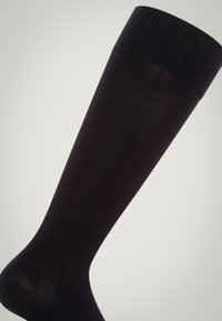 Wolford COTTON VELVET - Calzettoni - black