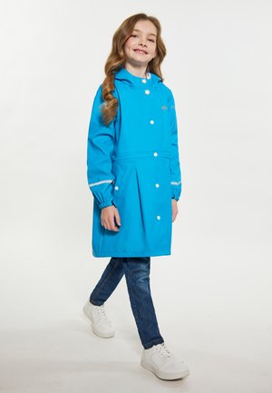 Schmuddelwedda, SCHMUDDELWEDDA REGENMANTEL - Regenjas - cyan blue