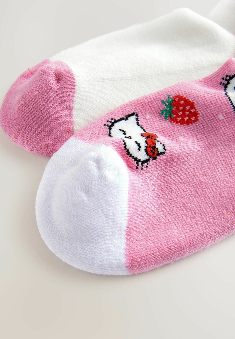 United Labels Hello Kitty Huttensokken - huissokken voor dames, knuffelsokken, pluizige wintersokken, warme damessokken, roze, roze, 39-42 EU