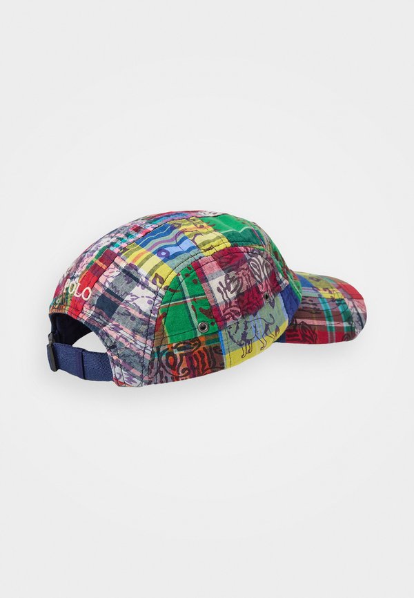 PATCHWORK MADRAS CAP - Cap - wideblock madras patchwork4
