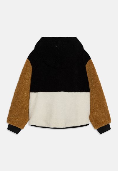 MOSCHINO HOODED UNISEX - Talvejope - beige/black