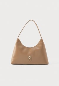 DIAMANTE SHOULDER BAG - Τσάντα χειρός - toffee