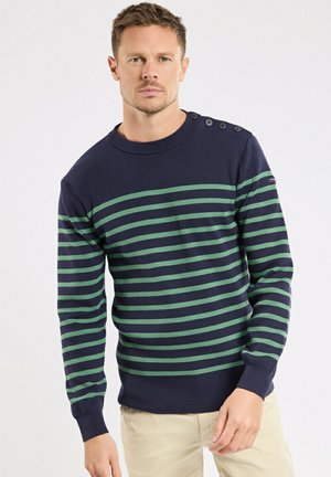 Armor lux PULL MARIN RAYÉ GROIX - Trui - navire ivy