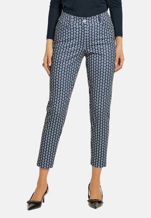 MADELEINE, Pantalon classique - navy natural white steel blue