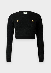 WOMEN KNITTED SWEATER - Pulover - nero