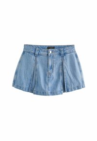 Next REGULAR FIT - Džínové kraťasy - mid blue