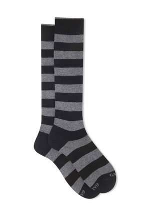 Gallo RIGHE BICOLORE - Calzettoni - black