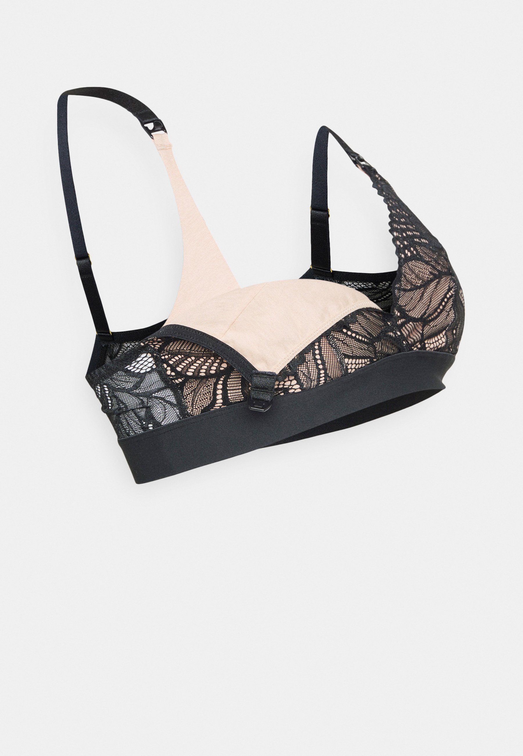 Soutien-gorge D'allaitement DORINA Valeria - Dentelle Sans Armature, Bonnets Amovibles, Clips à Une Main, Tencel Doux