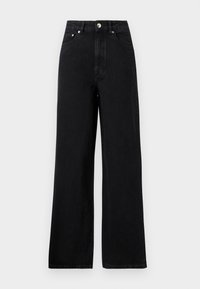 PRIJANKA - Flared Jeans - black denim