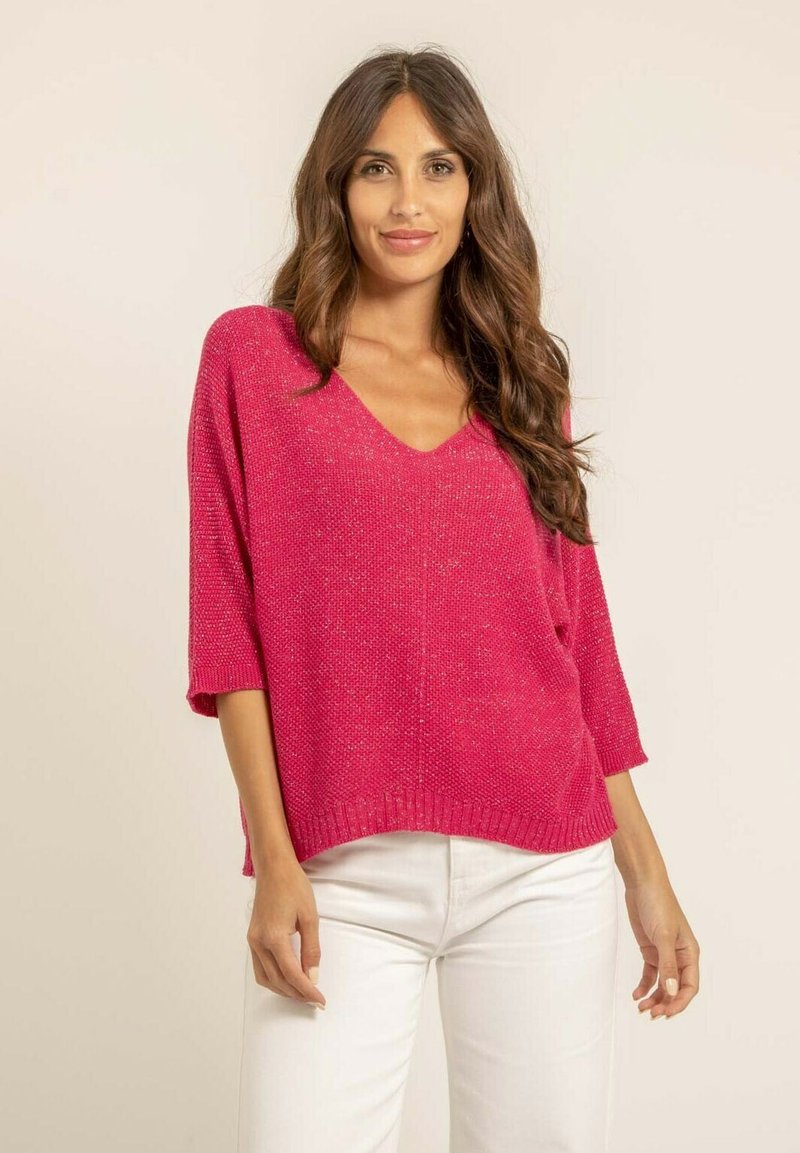 Dona x Lisa Pullover - rose fushia
